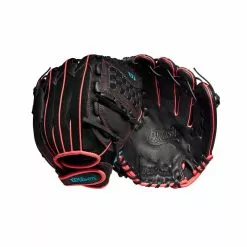 Wilson Flash 11.5" Fastpitch Glove: WBW100415115 -Deals BaseBallBat Store 00b4f706d8976815000597d129b42f2c5529473d WBW100415 8 A440 Flash Pitcher 115 Black HotPink