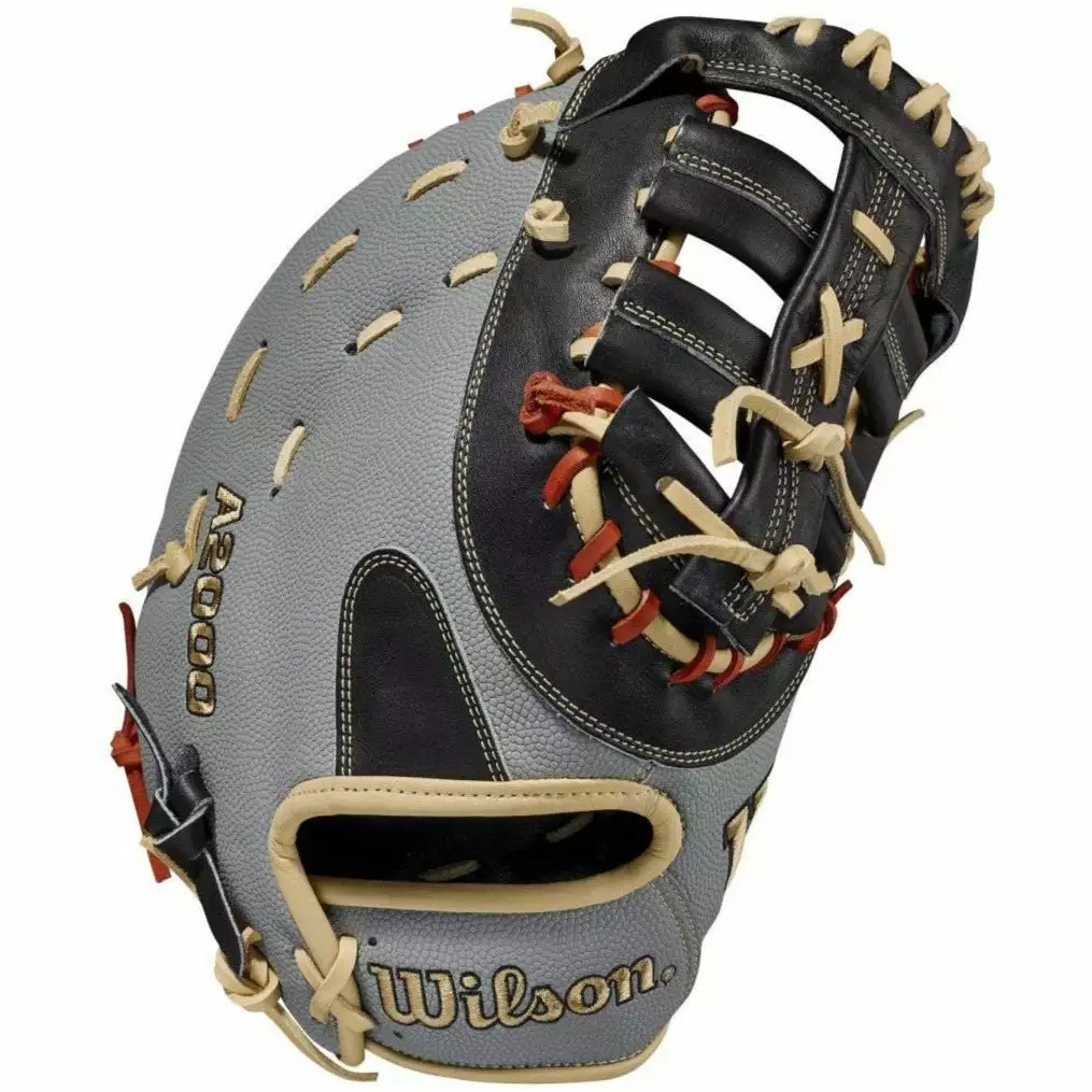 Wilson A2000 1620 12.5" SuperSkin Baseball First Base Mitt: WBW100119125 3 Wilson A2000 1620 12.5" SuperSkin Baseball First Base Mitt: WBW100119125