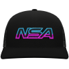 Pacific Headwear NSA Outline Series VICE Snapback Hat: 104-BKPKBL -Deals BaseBallBat Store 104C