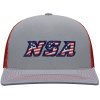 Pacific Headwear NSA Flag Series Heather Red Snapback Hat: 104S-HERD 1 Pacific Headwear NSA Flag Series Heather Red Snapback Hat: 104S-HERD -Deals BaseBallBat Store 104S