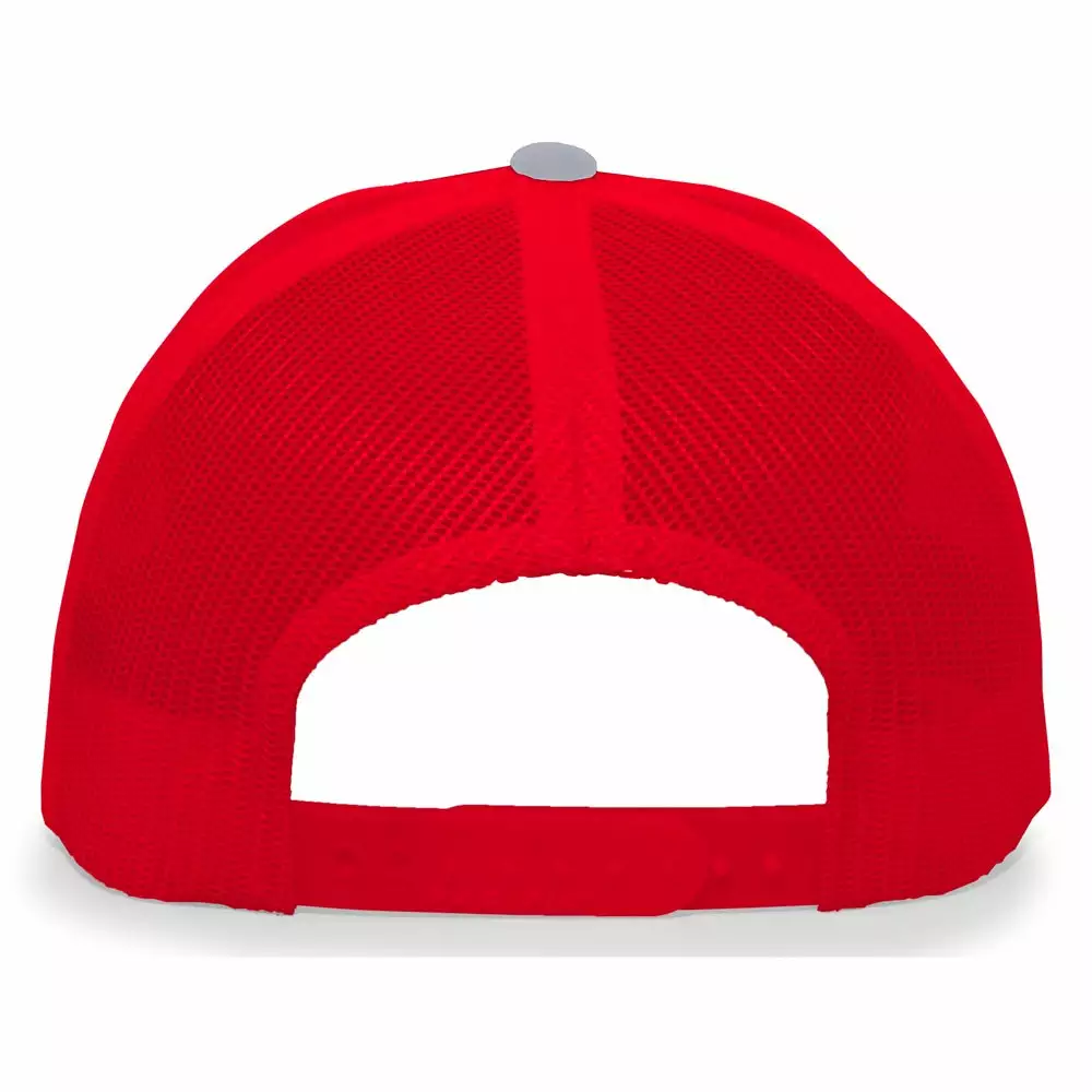 Pacific Headwear NSA Flag Series Heather Red Snapback Hat: 104S-HERD 4 Pacific Headwear NSA Flag Series Heather Red Snapback Hat: 104S-HERD - Image 2