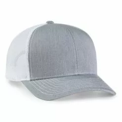 Pacific Headwear NSA Flag Series Heather Snapback Hat: 104S-HEWH -Deals BaseBallBat Store 104S HeatherGreyWhiteHeatherGrey L crop c0 5 0 5 625x462 95