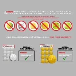 PowerNet Launch F-Lite Portable Pitching Machine: 1194 13 PowerNet Launch F-Lite Portable Pitching Machine: 1194 -Deals BaseBallBat Store 11943