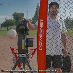 PowerNet Launch F-Lite Portable Pitching Machine: 1194 16 PowerNet Launch F-Lite Portable Pitching Machine: 1194 -Deals BaseBallBat Store 11945