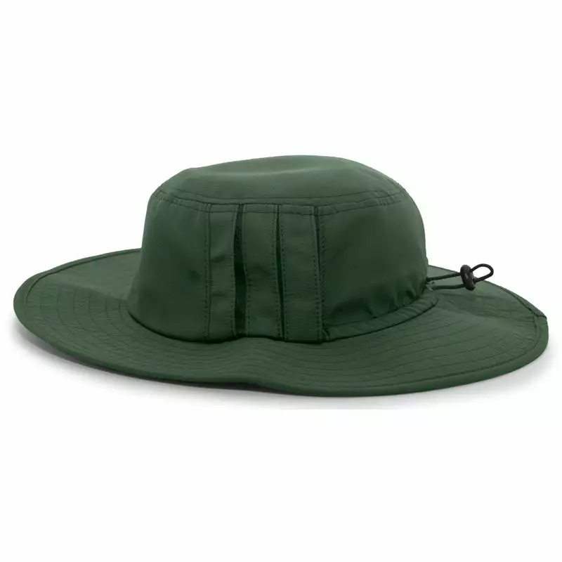 Pacific Headwear NSA Flag Series Bucket Hat: 1946B-DKGRN 4 Pacific Headwear NSA Flag Series Bucket Hat: 1946B-DKGRN - Image 2