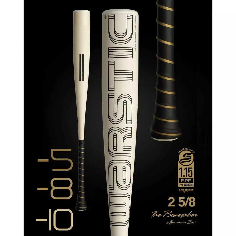 DEMO 2021 Warstic Bonesaber -5 (2 5/8") USSSA Baseball Bat: MB-BSR-WH-5 DEMO 11 DEMO 2021 Warstic Bonesaber -5 (2 5/8") USSSA Baseball Bat: MB-BSR-WH-5 DEMO - Image 9