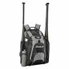Dudley Softball Bat Pack Backpack: 48-01 -Deals BaseBallBat Store 29 11096 48016 BatPack Front Gray WEB 97274.1500310865.1280.1280