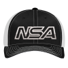 Pacific Headwear NSA Outline Series Black Flex Fit Hat: 404M-BKWH 2 Pacific Headwear NSA Outline Series Black Flex Fit Hat: 404M-BKWH -Deals BaseBallBat Store 31963049 front