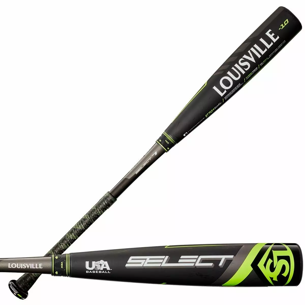 2020 Louisville Slugger Select -10 (2 5/8") USA Baseball Bat: WTLUBS7B10-20 USED - Image 7
