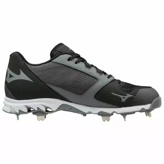 Mizuno 9-Spike Dominant 2 Men's Metal Baseball Cleats: 320561 6 Mizuno 9-Spike Dominant 2 Men's Metal Baseball Cleats: 320561 - Image 4