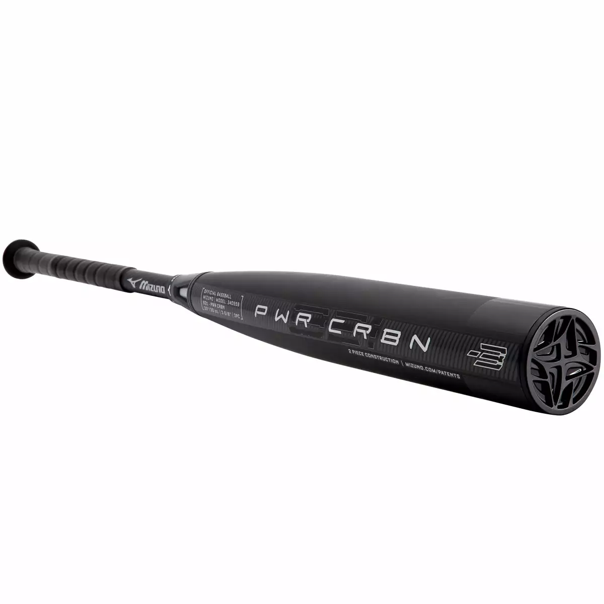 2021 Mizuno B21-PWR CRBN -3 BBCOR Baseball Bat: 340559 USED 4 2021 Mizuno B21-PWR CRBN -3 BBCOR Baseball Bat: 340559 USED - Image 2