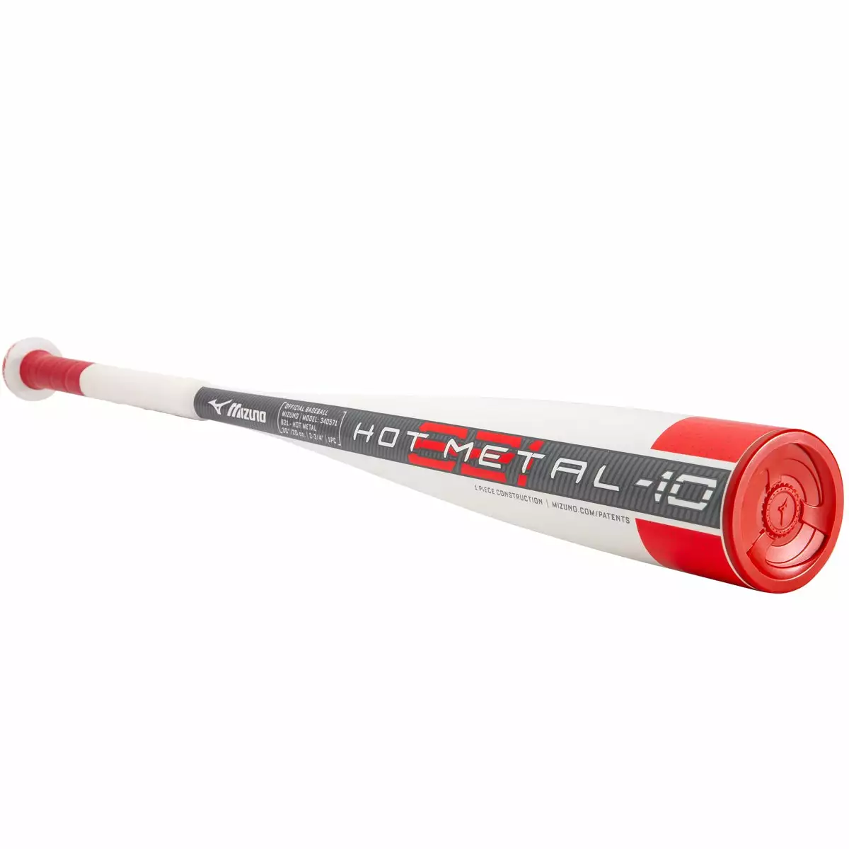 DEMO 2021 Mizuno B21-HOT METAL -10 (2 3/4") USSSA Baseball Bat: 340571 DEMO 4 DEMO 2021 Mizuno B21-HOT METAL -10 (2 3/4") USSSA Baseball Bat: 340571 DEMO - Image 2