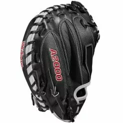Wilson A2000 M1DSS 33.5" SuperSkin Baseball Catcher's Mitt: WBW100401335 13 Wilson A2000 M1DSS 33.5" SuperSkin Baseball Catcher's Mitt: WBW100401335 -Deals BaseBallBat Store 37c849cab614cb61d06a51341f6d3448e836ceac WBW100401 3 A2000 M1D C 335 Black White Red