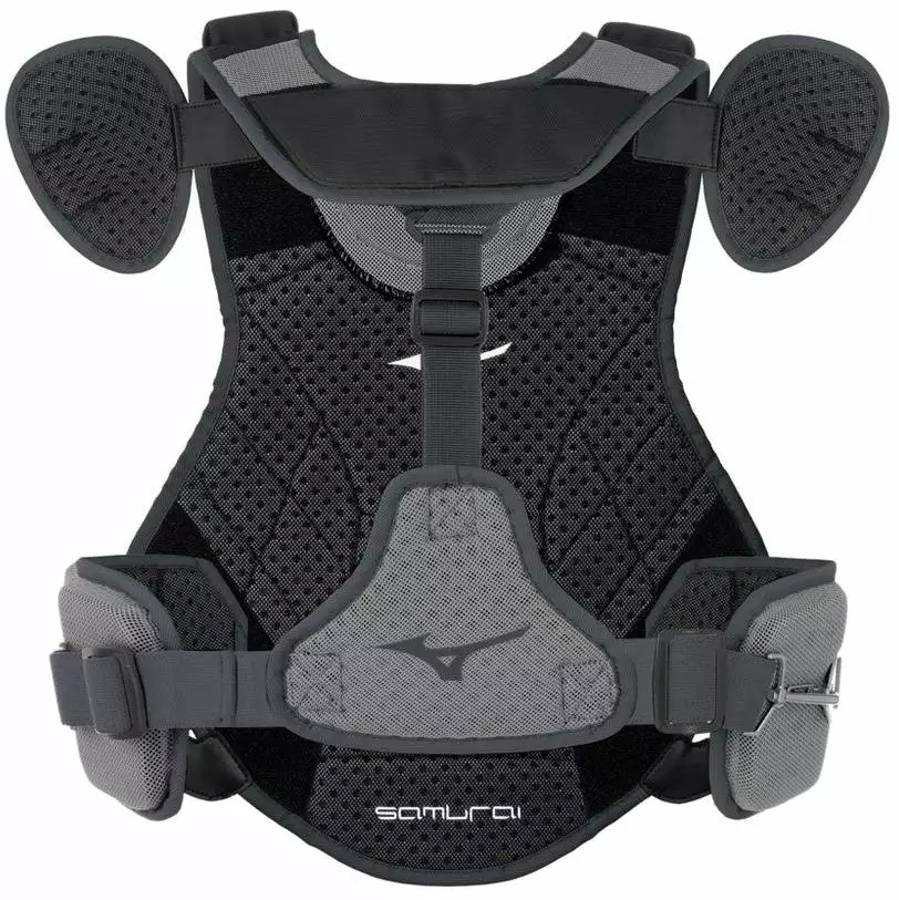 Mizuno Samurai Catcher's Chest Protector: 380378 / 380379 / 380380 4 Mizuno Samurai Catcher's Chest Protector: 380378 / 380379 / 380380 - Image 2