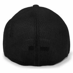 Pacific Headwear NSA Outline Series VICE Flex Fit Hat: 404M-BKPKBL -Deals BaseBallBat Store 404M 080 back aws 640