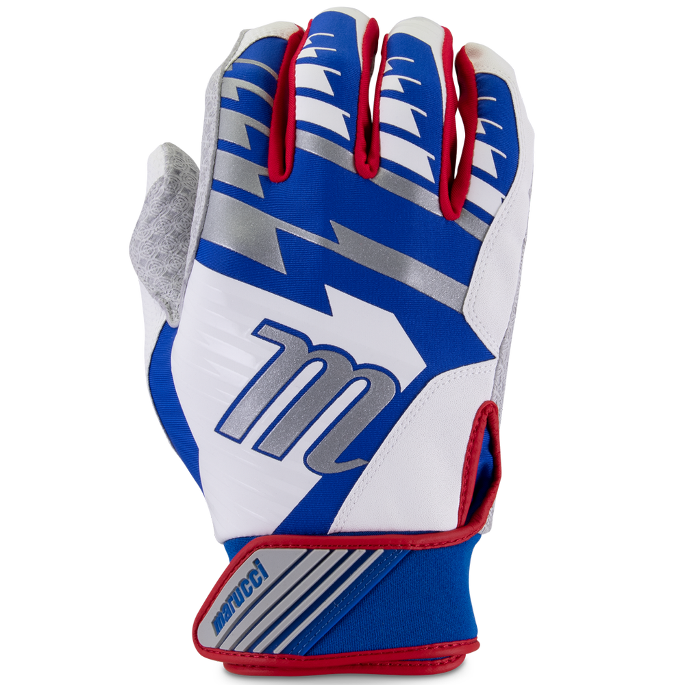 Marucci Tesoro Adult Batting Gloves: MBGTSRO 3 Marucci Tesoro Adult Batting Gloves: MBGTSRO
