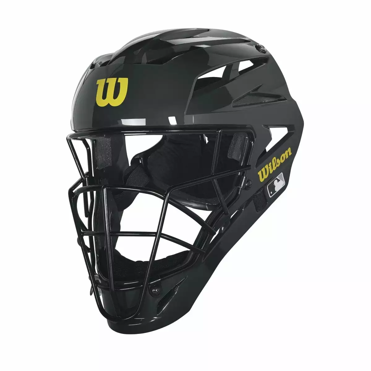 Wilson Pro Stock Steel Umpire Helmet: WTA5801BL 3 Wilson Pro Stock Steel Umpire Helmet: WTA5801BL