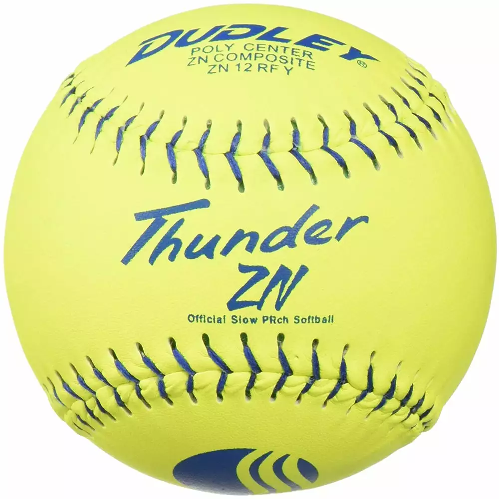 Dudley USSSA Thunder ZN Classic M 12" 40/325 Composite Slowpitch Softballs: 4U-540Y 3 Dudley USSSA Thunder ZN Classic M 12" 40/325 Composite Slowpitch Softballs: 4U-540Y