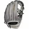 Wilson A2000 H75 11.75" Fastpitch Glove: WBW1004371175 -Deals BaseBallBat Store 5b1778f524a460cf812103056dee527ebd1e65ff WBW100437 0 A2000 FP IF H75 1175 Grey White