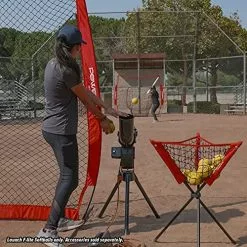 PowerNet Launch F-Lite Pitching Machine Fastpitch Softballs: 1194-2 -Deals BaseBallBat Store 61uiPr0TmCL. AC