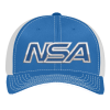 Pacific Headwear NSA Outline Series Royal Flex Fit Hat: 404M-ROWH 1 Pacific Headwear NSA Outline Series Royal Flex Fit Hat: 404M-ROWH -Deals BaseBallBat Store 62841600 front