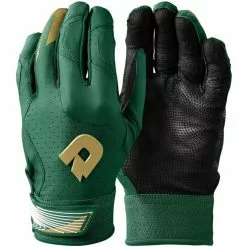 DeMarini CF Adult Batting Gloves: WTD6114 -Deals BaseBallBat Store 7b8fa639dd29238649d10074b2fd8c2cf8380d3a WTD6114DG 2 DeMarini CF Batting Glove Adult DarkGreen Gold