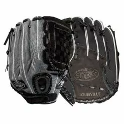 Louisville Slugger Genesis 11.5" Youth Baseball Glove: WTLGERB19115 -Deals BaseBallBat Store 81847ec2046cec1ec3523f9c2a69d95a5cf6f3d3 WTLGERB1911 Genesis 11 Gray Black White Double 7c3f70f1 97cc 42b3 9851 8871e796a5e4