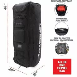 PowerNet All Gear Transporter Equipment Bag: B007-BK -Deals BaseBallBat Store 81IY0km64CL. AC SL1500