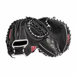 Wilson A2000 M1DSS 33.5" SuperSkin Baseball Catcher's Mitt: WBW100401335 17 Wilson A2000 M1DSS 33.5" SuperSkin Baseball Catcher's Mitt: WBW100401335 -Deals BaseBallBat Store 8c9dcceb2e0ee220da09e16014ff0993e47114f8 WBW100401 8 A2000 M1D C 335 Black White Red