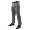 Champro Sports Adult Triple Crown Custom Open Bottom Baseball Pants with Piping: BP9UA-C