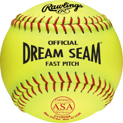 Rawlings USA Dream Seam 11" 47/375 Synthetic Fastpitch Softballs: C11RYSA