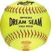 Rawlings ASA NFHS Dream Seam 12" 47/375 Leather Fastpitch Softballs: C12RYLAH -Deals BaseBallBat Store C12RYLAH