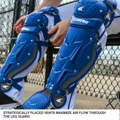 Champro Sports Champro Optimus Pro Catcher's Leg Guards: CG18 -Deals BaseBallBat Store CG184 3