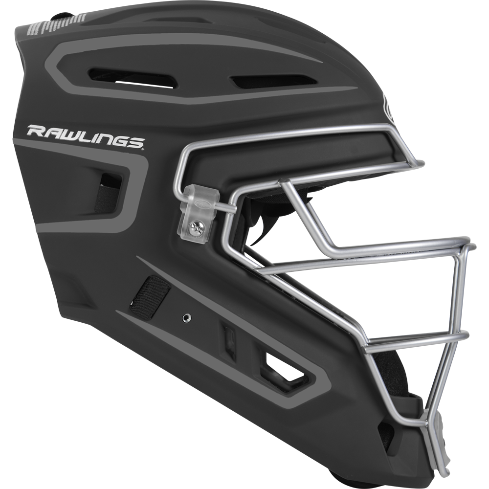 Rawlings Velo 2.0 Hockey Style Catcher's Helmet: CHV27 9 Rawlings Velo 2.0 Hockey Style Catcher's Helmet: CHV27 - Image 7