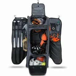 Bownet Commander Wheeled Catcher's Bag: BN-COMMANDER BAG -Deals BaseBallBat Store Commander Stuffed 1800x1800 547072d6 e133 4da3 af6f 1b4d8b5062bb