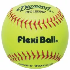 Diamond FlexiBall 12" Synthetic Fastpitch Softballs: DFX-12RFPSC