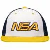 Pacific Headwear NSA Classic Series Navy Gold Flex Fit Hat: ES341-WHNVGD -Deals BaseBallBat Store ES341 506 lquarter aws 6402