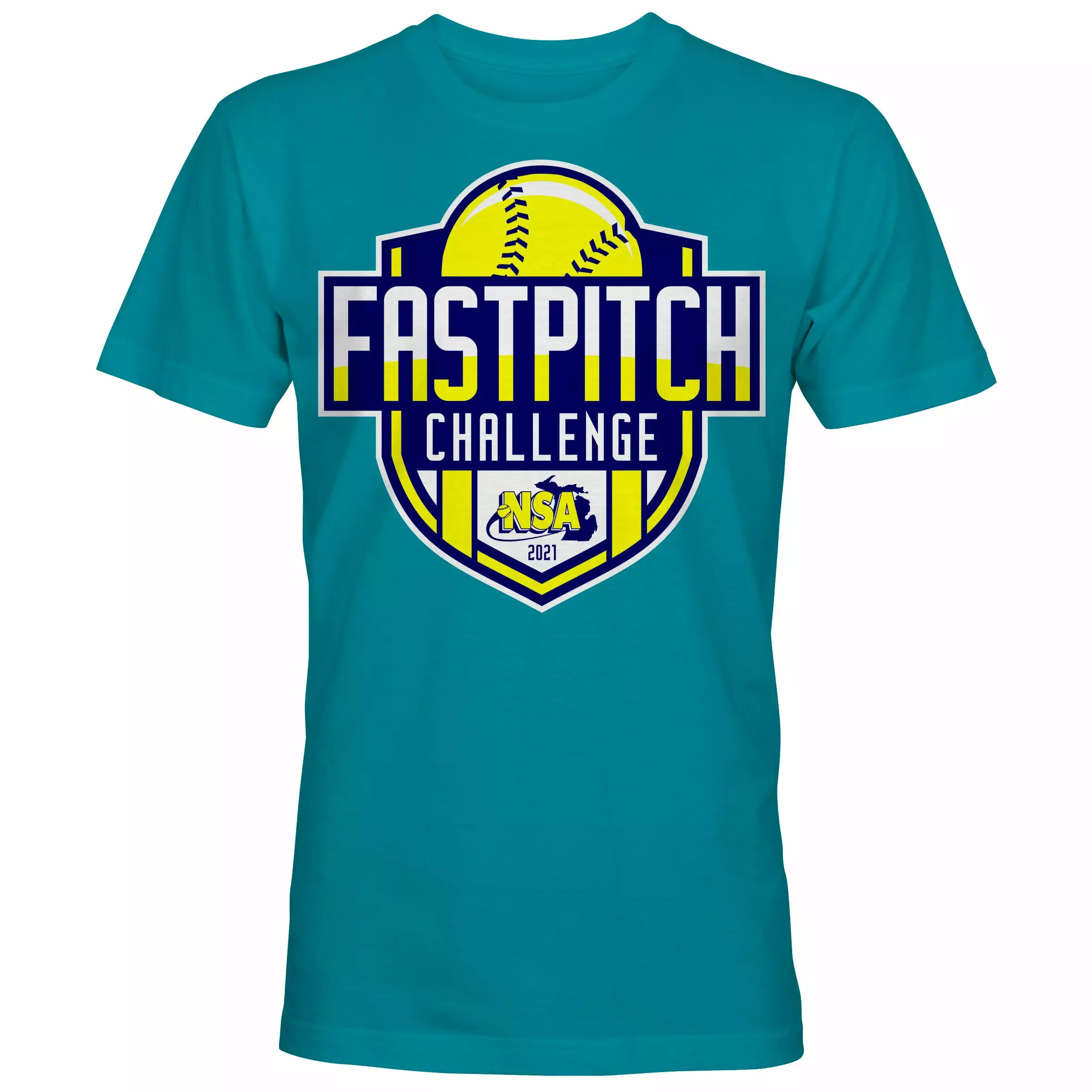 DSG Apparel 2021 NSA Fastpitch Challenge Fastpitch Tournament T-Shirt 3 DSG Apparel 2021 NSA Fastpitch Challenge Fastpitch Tournament T-Shirt