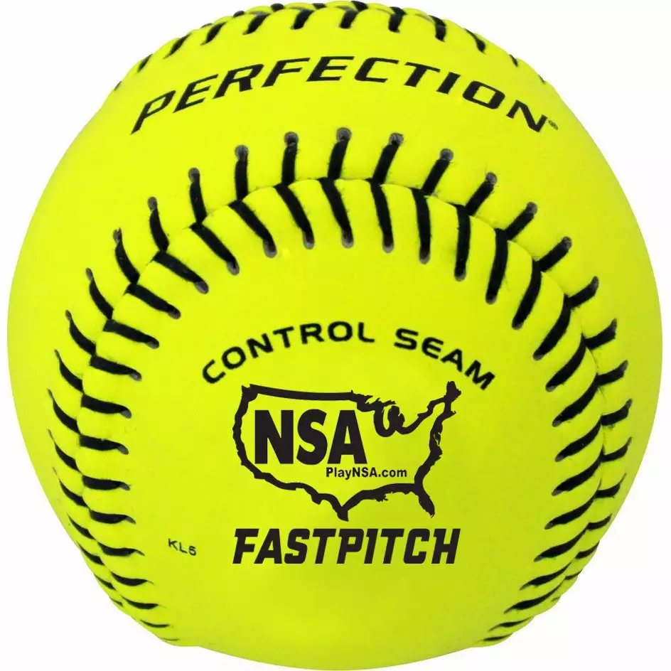 Baden NSA Perfection 12" 47/375 Leather Fastpitch Softballs: FPN12 3 Baden NSA Perfection 12" 47/375 Leather Fastpitch Softballs: FPN12
