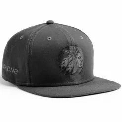Nokona Indian Head Snapback Hat: HT-GRAPHITEHAT -Deals BaseBallBat Store Gray Indian Head 4 800x800 1