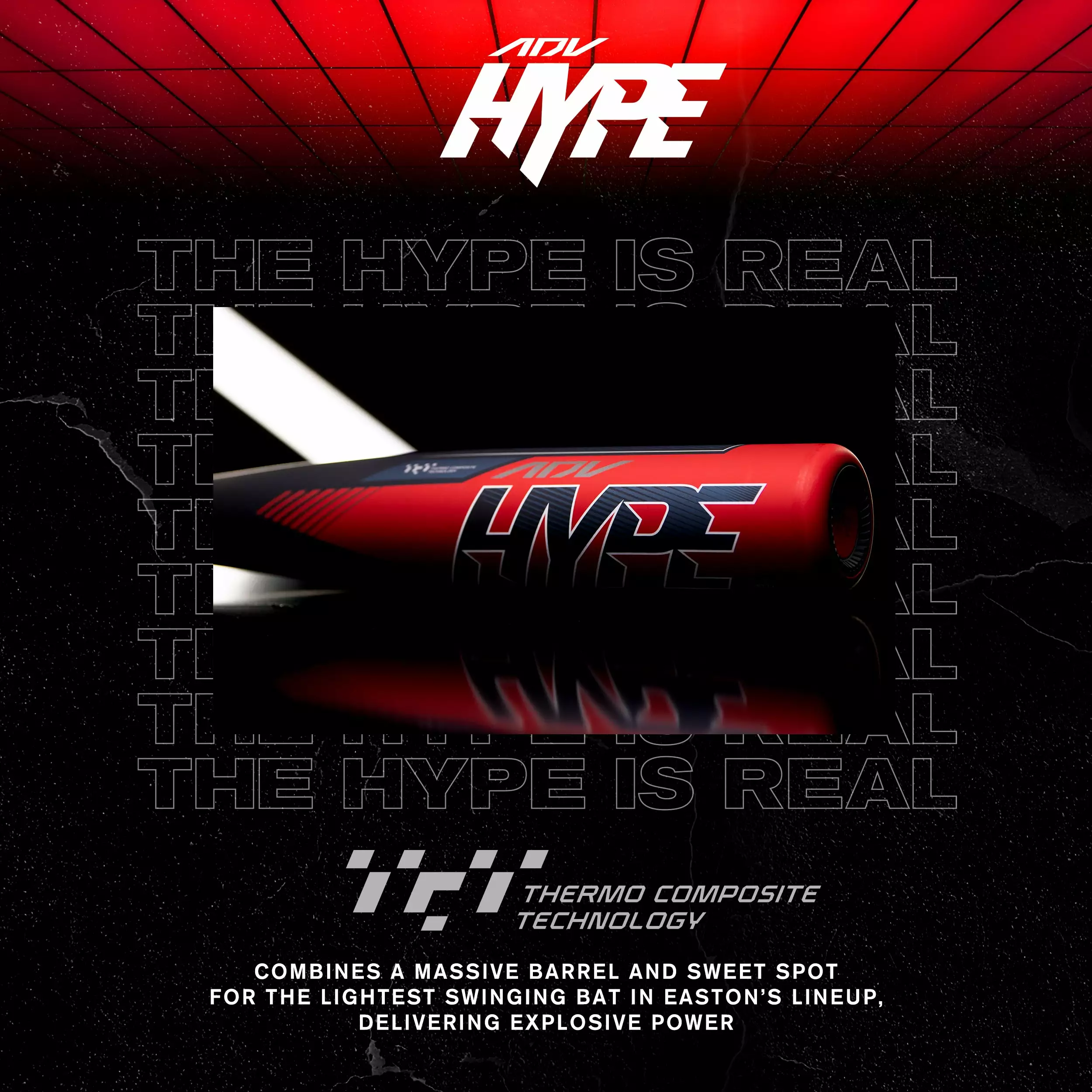 2022 Easton ADV Hype -3 BBCOR Baseball Bat: BB22HYP 7 2022 Easton ADV Hype -3 BBCOR Baseball Bat: BB22HYP - Image 5