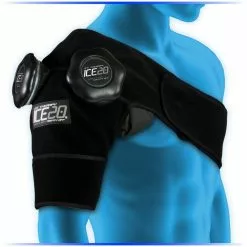 Bownet ICE20 Double Shoulder Ice Compression Wrap: ICE-Dbl-Shoulder