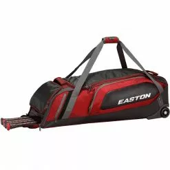 Easton Matrix Wheeled Catcher's Bag: A159054 -Deals BaseBallBat Store MATRIX RED