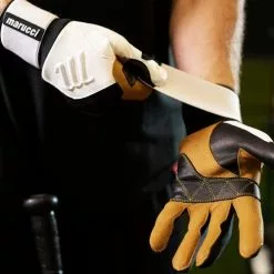 Marucci Blacksmith Adult Batting Gloves: MBGBKSMFW -Deals BaseBallBat Store MBGBKSMFW 4 70943