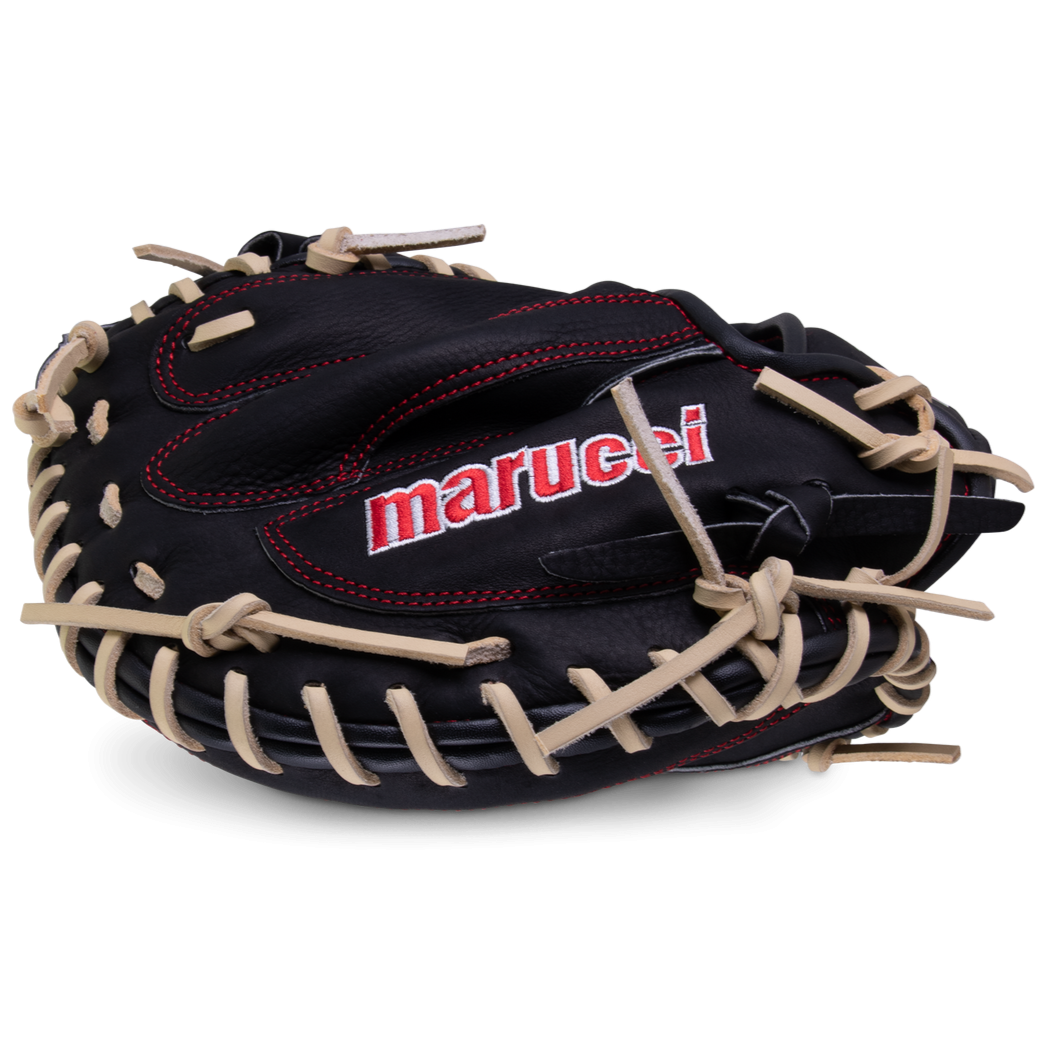 Marucci Acadia M Type 220C1 32" Baseball Catcher's Mitt: MFGACM220C1-BK/CM 6 Marucci Acadia M Type 220C1 32" Baseball Catcher's Mitt: MFGACM220C1-BK/CM - Image 4
