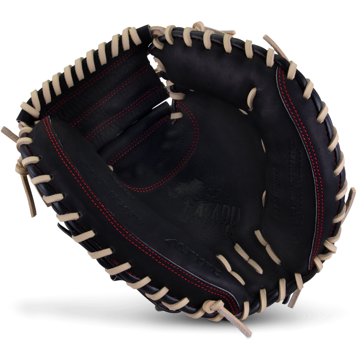 Marucci Acadia M Type 220C1 32" Baseball Catcher's Mitt: MFGACM220C1-BK/CM 4 Marucci Acadia M Type 220C1 32" Baseball Catcher's Mitt: MFGACM220C1-BK/CM - Image 2