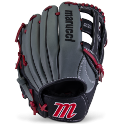 Marucci Caddo S Type 12" Baseball Glove: MFGCADD1200-GY/R