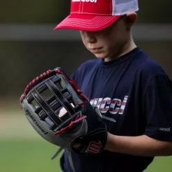 Marucci Caddo S Type 12" Baseball Glove: MFGCADD1200-GY/R 12 Marucci Caddo S Type 12" Baseball Glove: MFGCADD1200-GY/R -Deals BaseBallBat Store MFGCADD1200 1 52920.1623086661