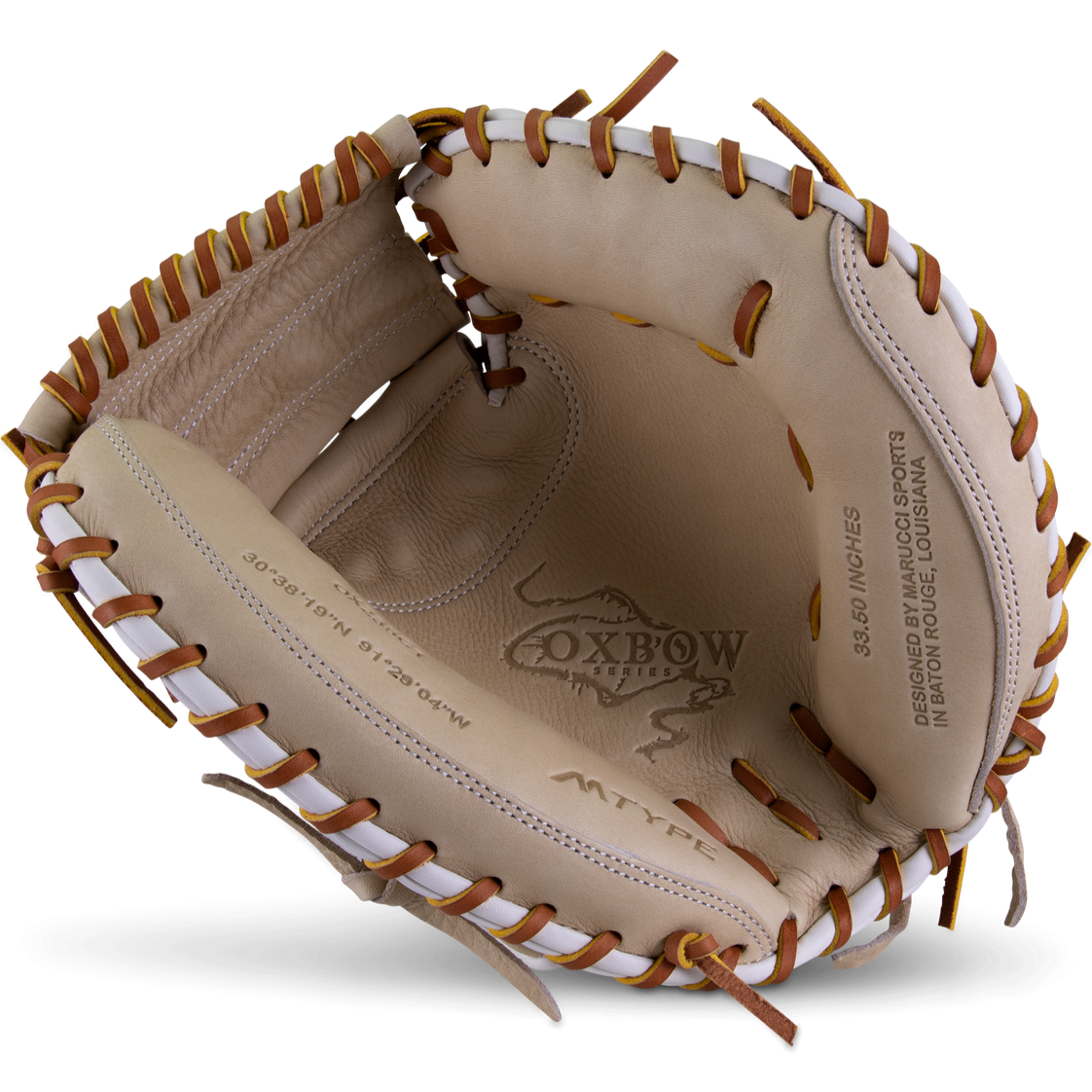Marucci Oxbow M Type 235C1 33.5" Baseball Catcher's Mitt: MFGOXM235C1 4 Marucci Oxbow M Type 235C1 33.5" Baseball Catcher's Mitt: MFGOXM235C1 - Image 2