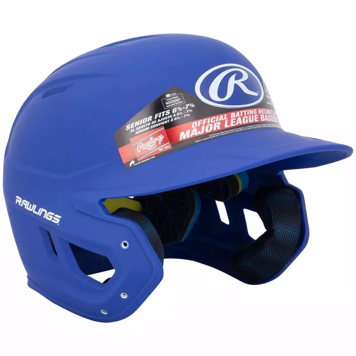Rawlings Mach Matte Batting Helmet: MACH 3 Rawlings Mach Matte Batting Helmet: MACH
